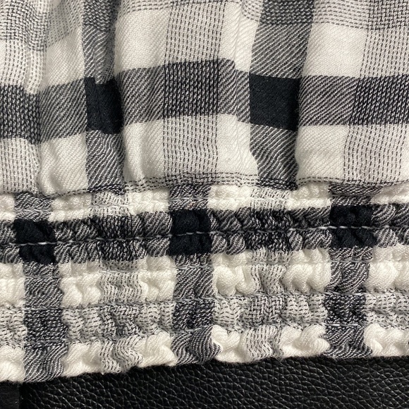 Cotton blend Cloth & Stone for Anthropology black & white top Size M, EUC - Picture 5 of 10